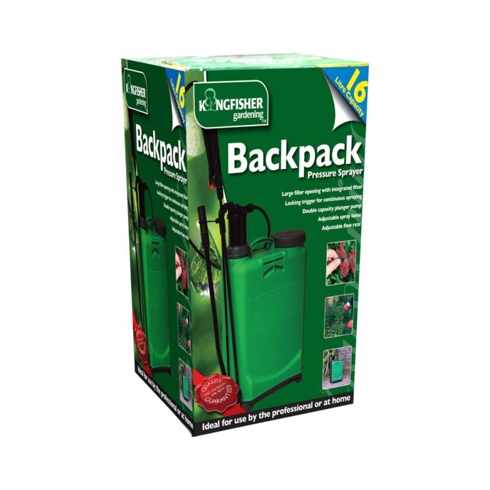 16L Knapsack Backpack Water Pressure Sprayer Crop Garden Patio Weed Killer Lance 16L Knapsack Backpack Water Pressure Sprayer Crop Garden Patio Weed Killer Lance